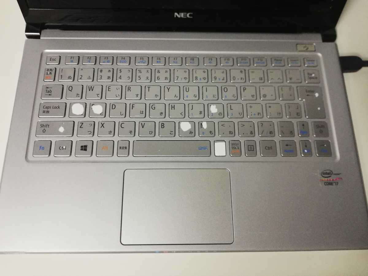 ジャンク NEC VersaPro VJ20SGHDDLTG Core i7-3537U 2.00GHz メモリ4GB
