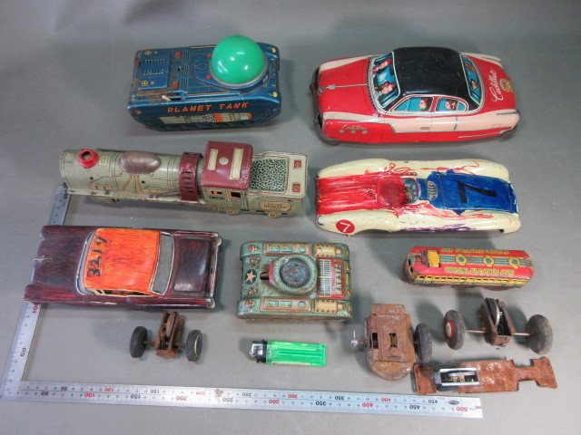  53 レトロ ブリキ 玩具 ジャンク品 車 戦車 電車 汽車 プラネットタンク ディスプレイ コレクション ビンテージ まとめて おもちゃ(その他)｜売買されたオークション情報、yahooの商品情報を その他
