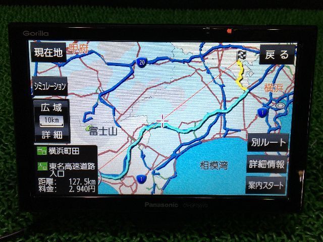 パナソニック Panasonic CN-G1000VD ゴリラメモリーナビ Gorilla
