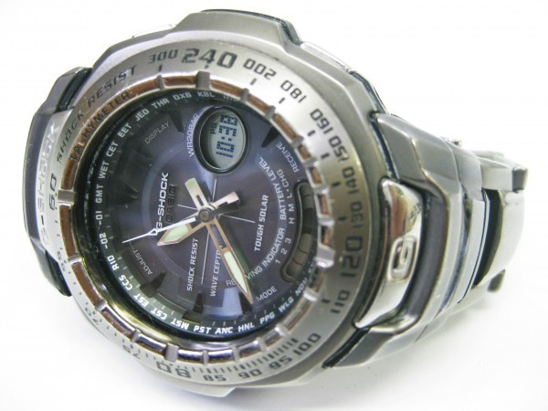 人気セール，正規品 CASIO/カシオ G-SHOCK G-ショック TheG GW-1600TDJ タフソーラー Wave ceptor 3針アナデジ TITANIUMバンド 稼働品 B39/40-5①(その他)｜売買されたオークション情報、yahooの商品情報をアーカイブ公開 - オーク G-SHOCK