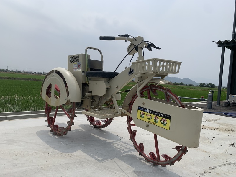 さつき号」MAY-21 乗用溝切機 熊谷農機「乗用水田バイク 熊谷農機