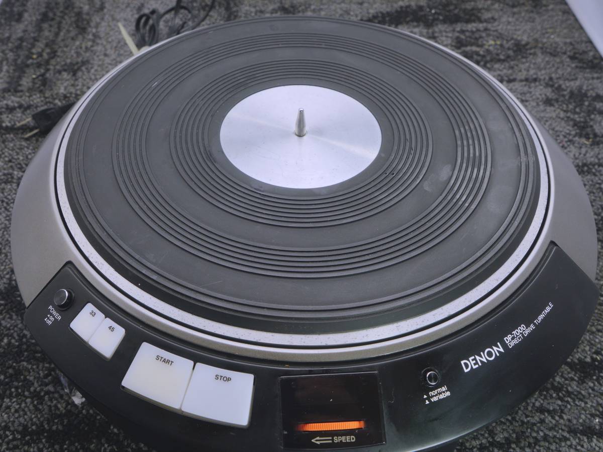 Yahoo!オークション 「denon dp-7000」ターンテーブル (オーディオ
