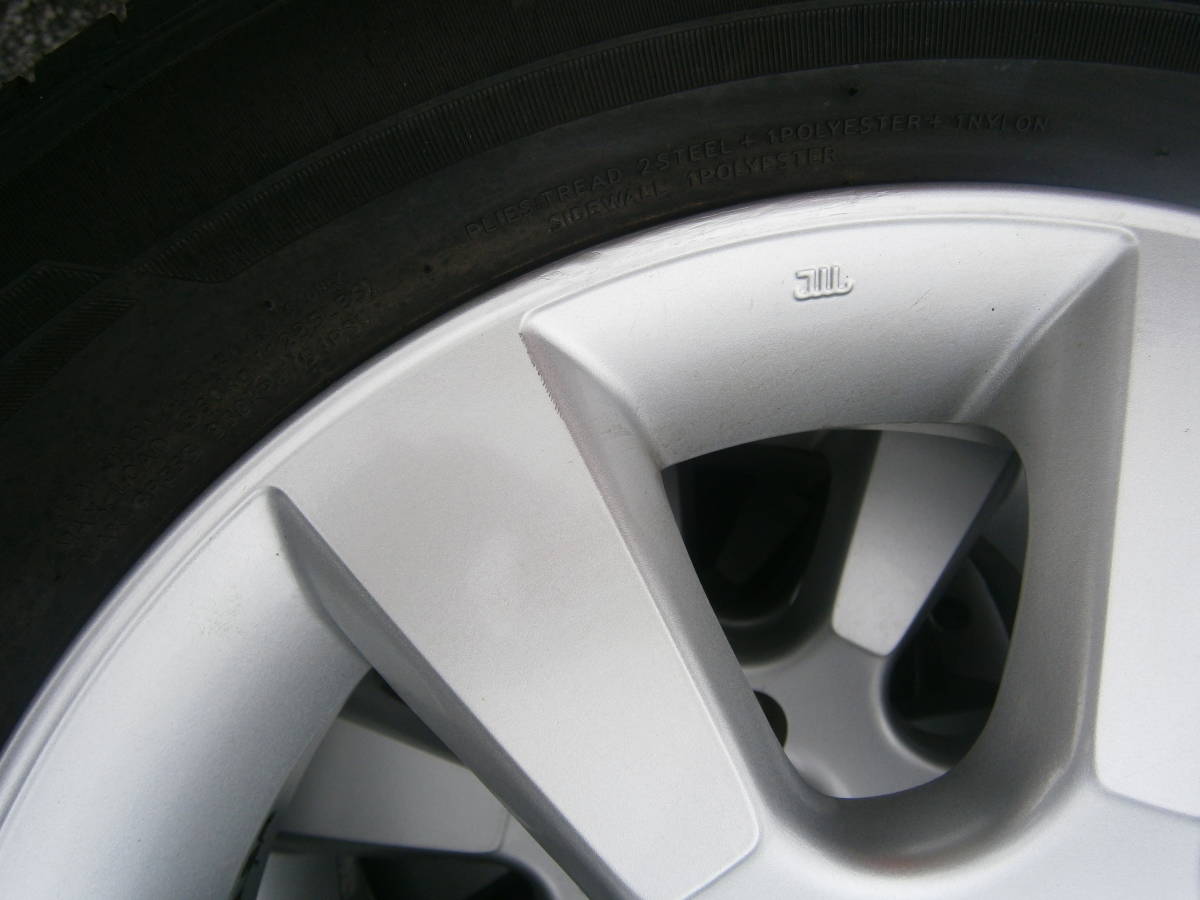 日産 中古サマータイヤ&ホイールセット ティーダ純正 ティーダ 185 