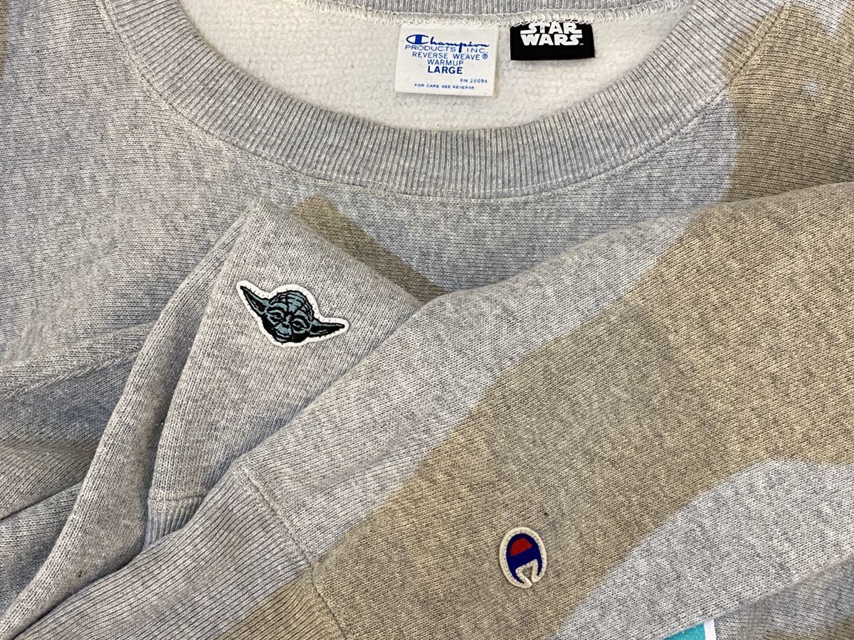 Champion×BEAMS スターウォーズ スウェット YODA ビームス 金曜まで
