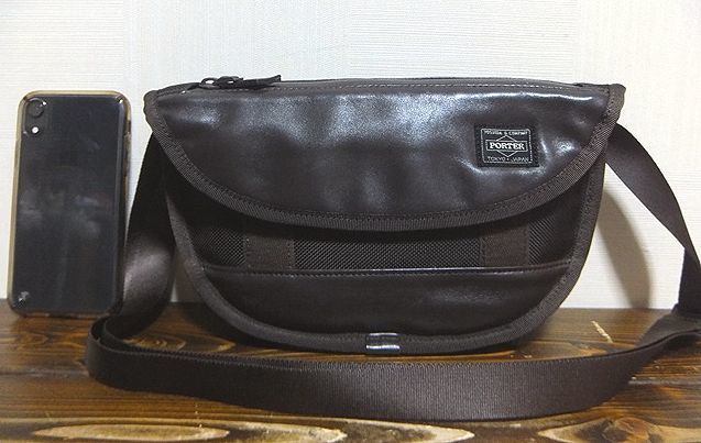 廃盤ポーター スモーキーショルダーバッグ サコッシュ 極上美品 極上
