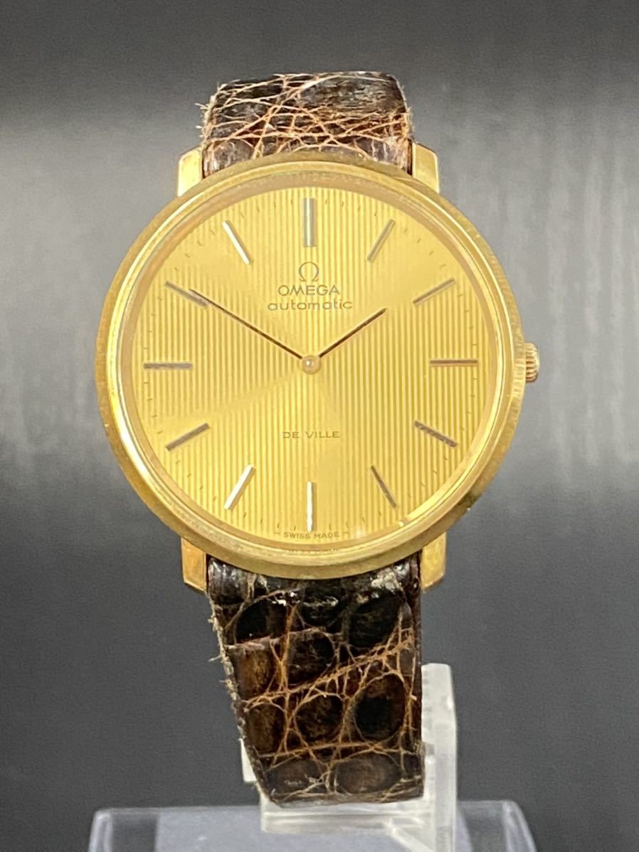 OMEGA DEVILLE 自動巻き メンズ 腕時計 中古○13名29 【公式通販】