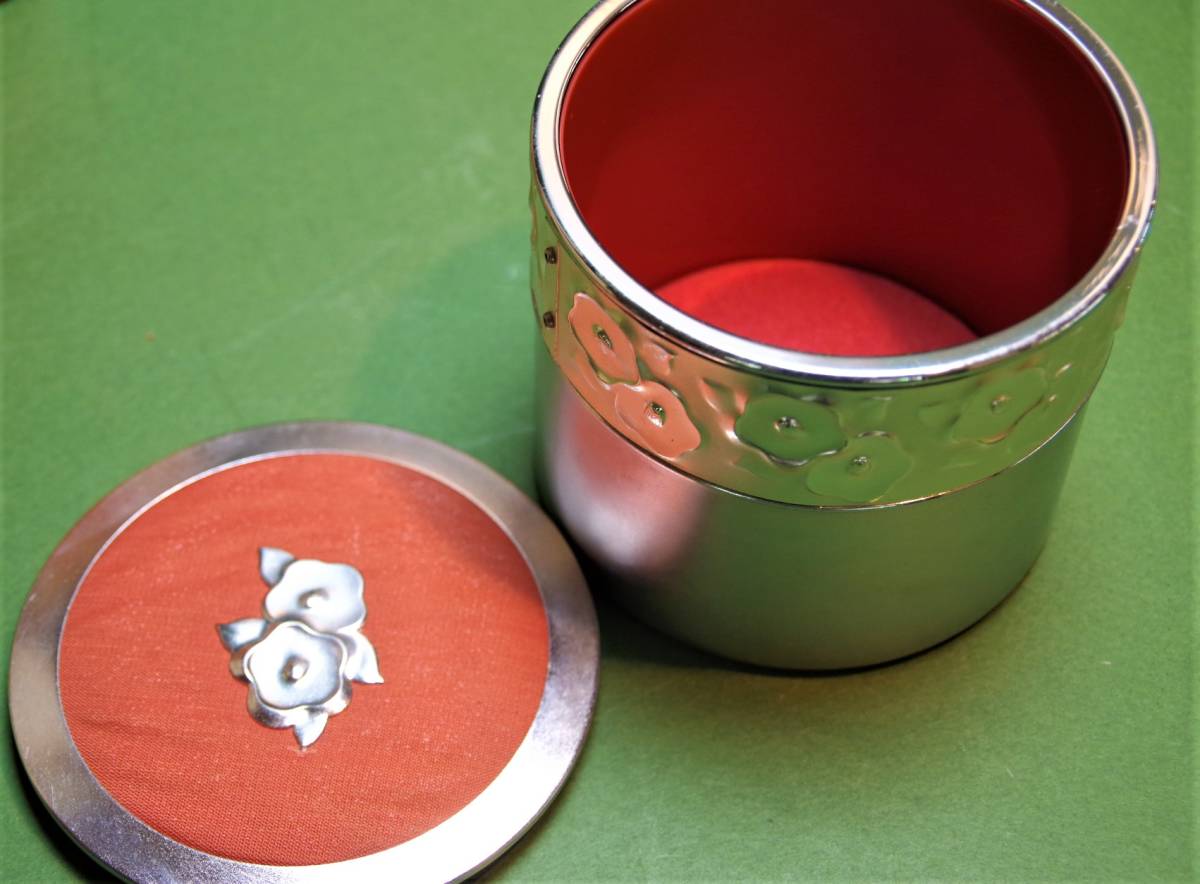 椿文 手箱 昭和レトロ 箱付 非売品 未使用 1972年 デッドストック