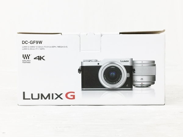 未使用 Panasonic DC-GF9W D LUMIX G ミラーレス 一眼 ダブルレンズ