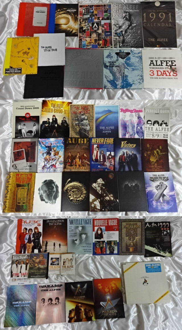 THE ALFEE | Yahoo 28冊セット ALFEE（アルフィー）ツアーパンフレット 