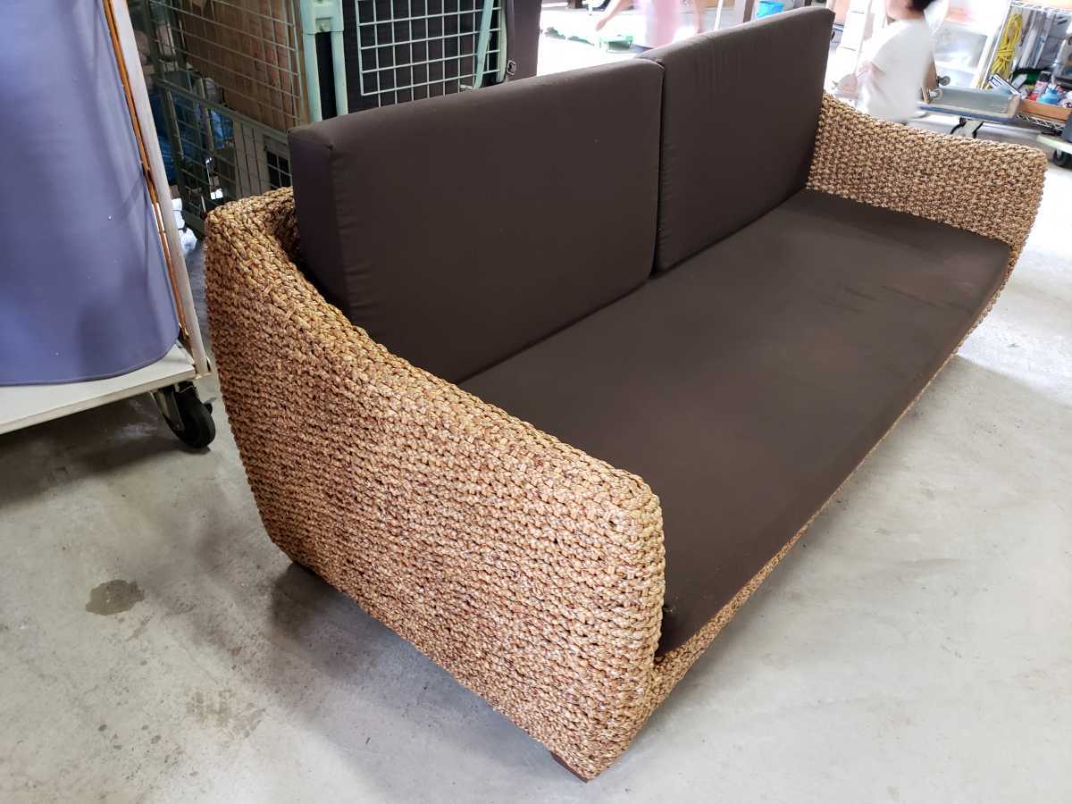 3人掛け トリプルソファ 3人掛けソファ ソファ GMIK246○アジアン家具 