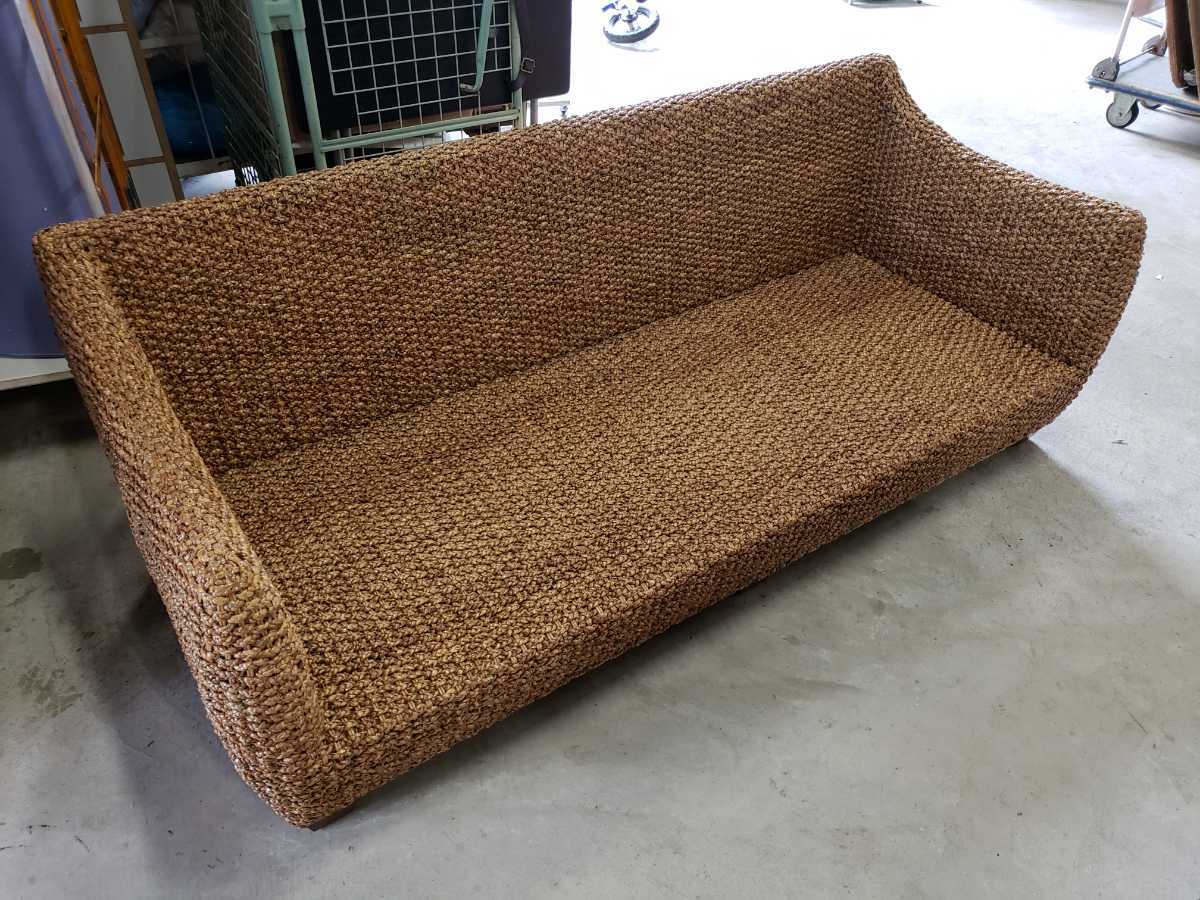 3人掛け トリプルソファ 3人掛けソファ ソファ GMIK246○アジアン家具 