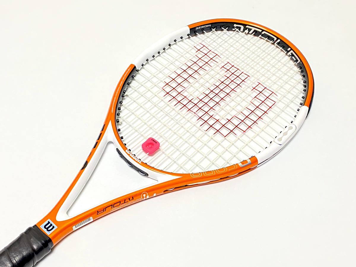  ウィルソン nコード エヌツアー 95 2005年錦織圭使用モデル G2 Wilson ncode n-TOUR 95 オーバーグリップ巻き替え済み 超(ウィルソン)｜売買されたオークション情報、yahooの商品情報をアーカイブ公開 ウィルソン