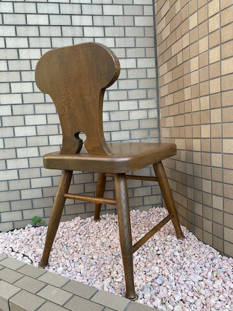 中国美術 陶器のガーデンチェア 1980年代 古録展 送料別 Fサイズ 中古