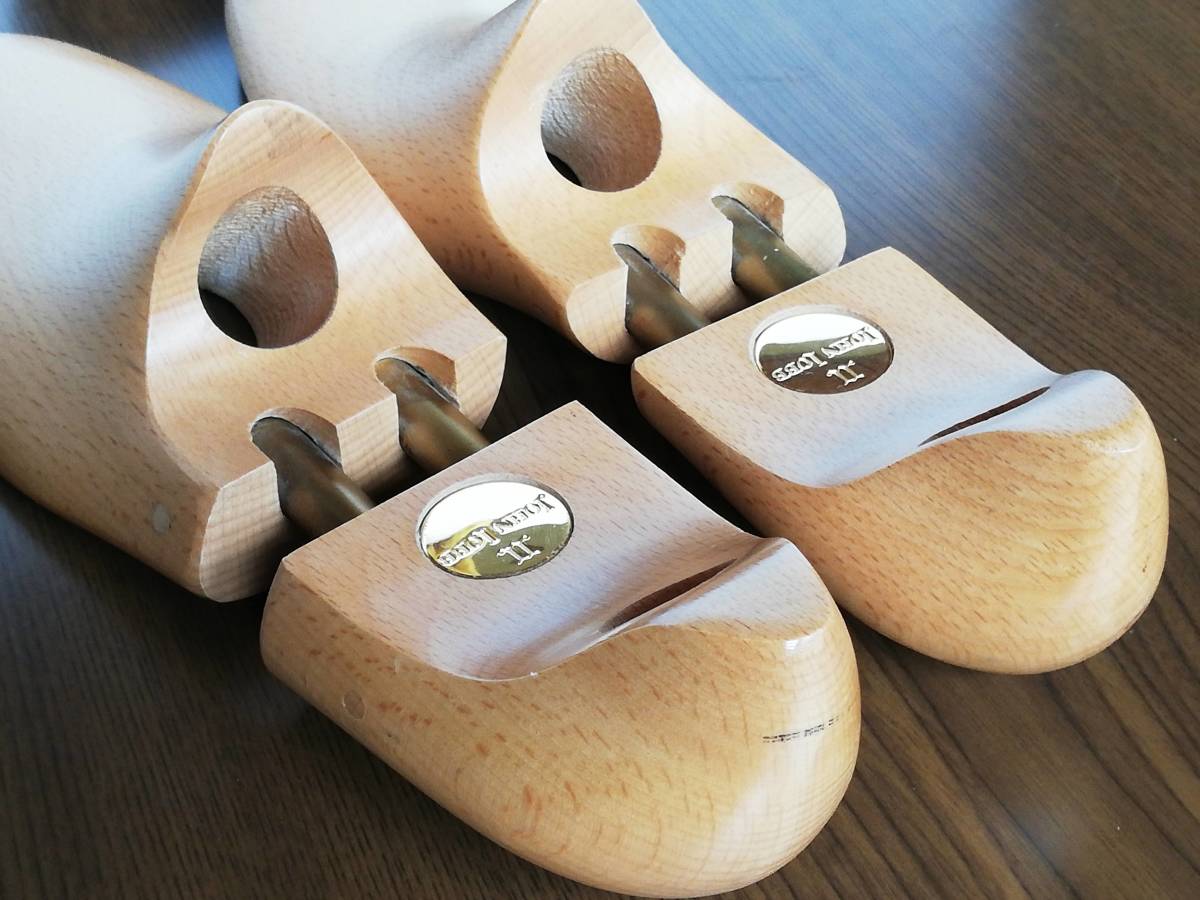 ジョンロブJOHN LOBBのシューツリー、7 D 希少7D】John Lobb ジョンロブ ゴールドプレート 純正シューツリー