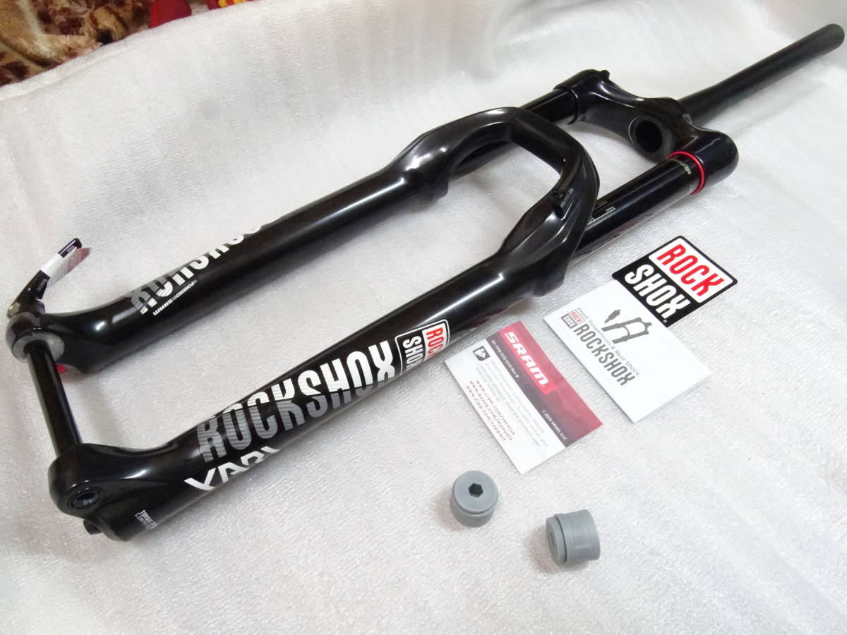 数量限定，安い ROCKSHOX YARI RC 160mm 29er 27.5使用可能 15X110 boost(サスペンションフォーク)｜売買されたオークション情報、yahooの商品情報をアーカイブ公開 - オークファン サスペンションフォーク