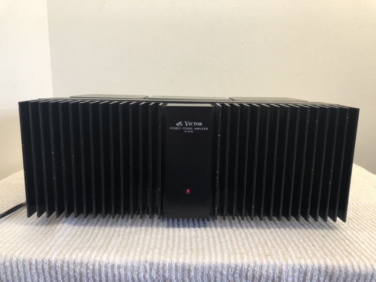 ビクター Victor M-2020 パワーアンプ 完動品