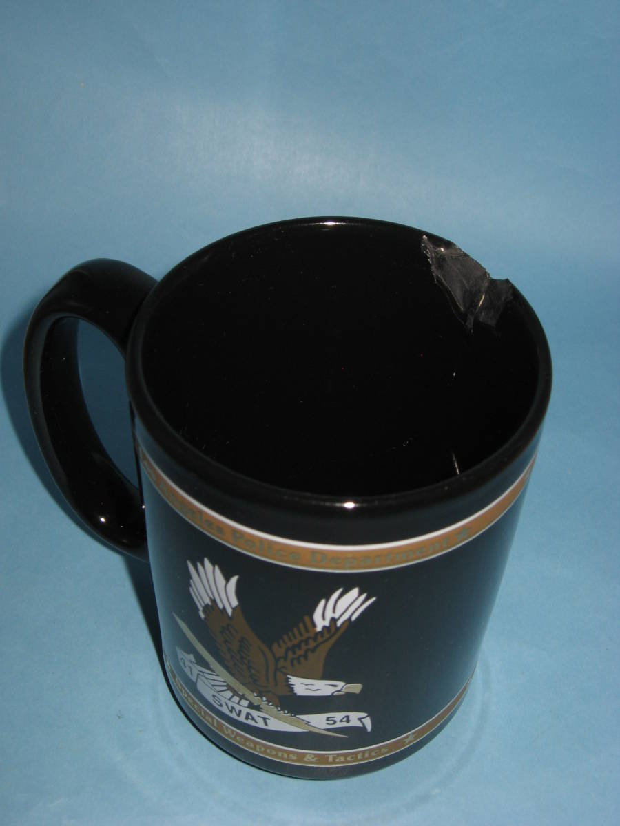 ロサンゼルス市警察 スワット チーム ロゴマーク入り マグカップ Lapd Special Weapons Tactica Mug Cup 新古 ジャンク 警察グッズ 売買されたオークション情報 Yahooの商品情報をアーカイブ公開 オークファン Aucfan Com