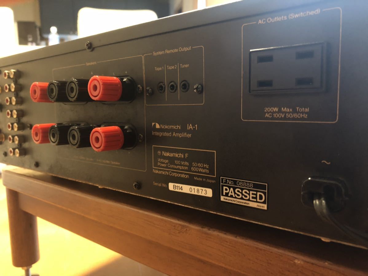 Nakamichi AVアンプ プリメインアンプ IA-1z ナカミチ