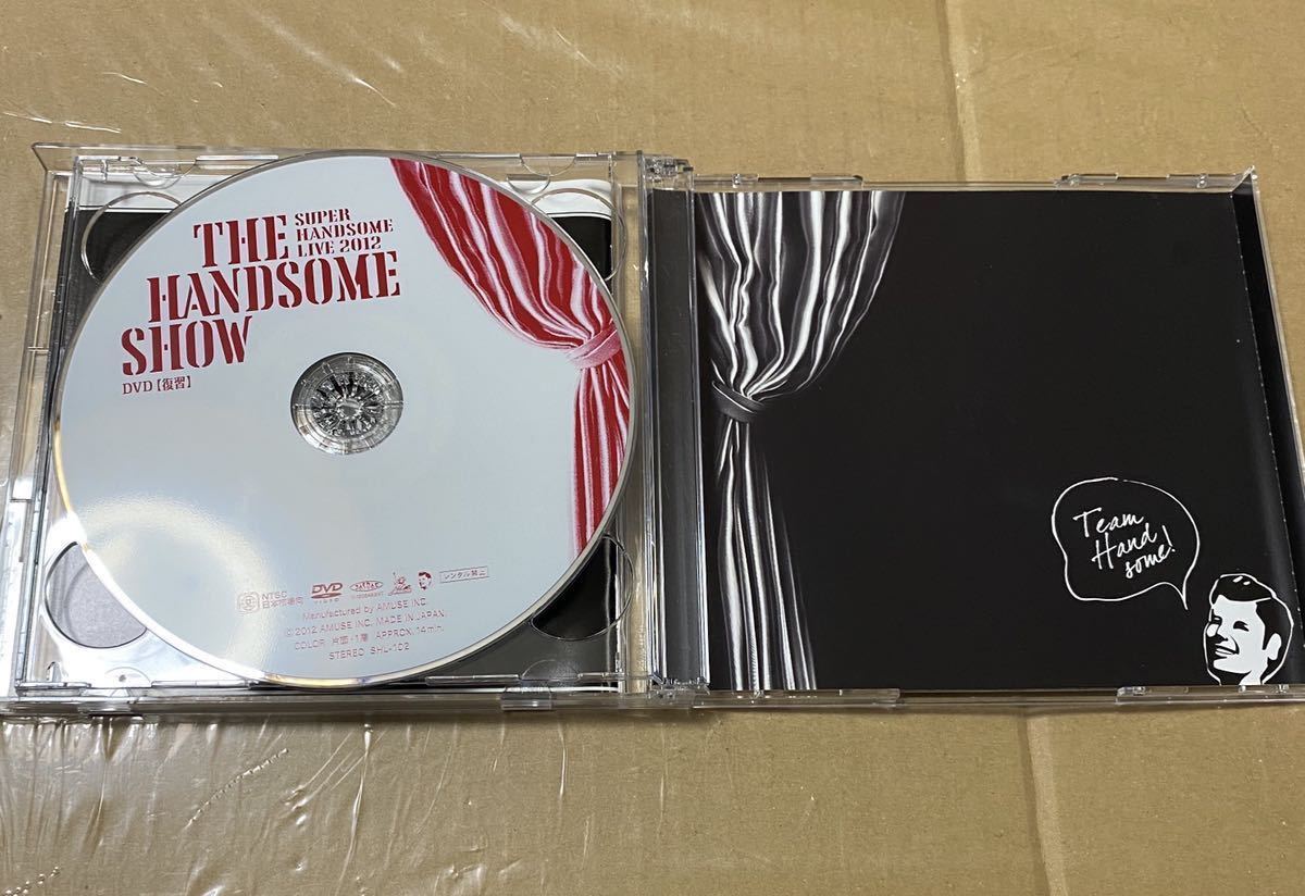 チームハンサム SUPER HANDSOME LIVE 2012 THE HANDSOME SHOW CD DVD