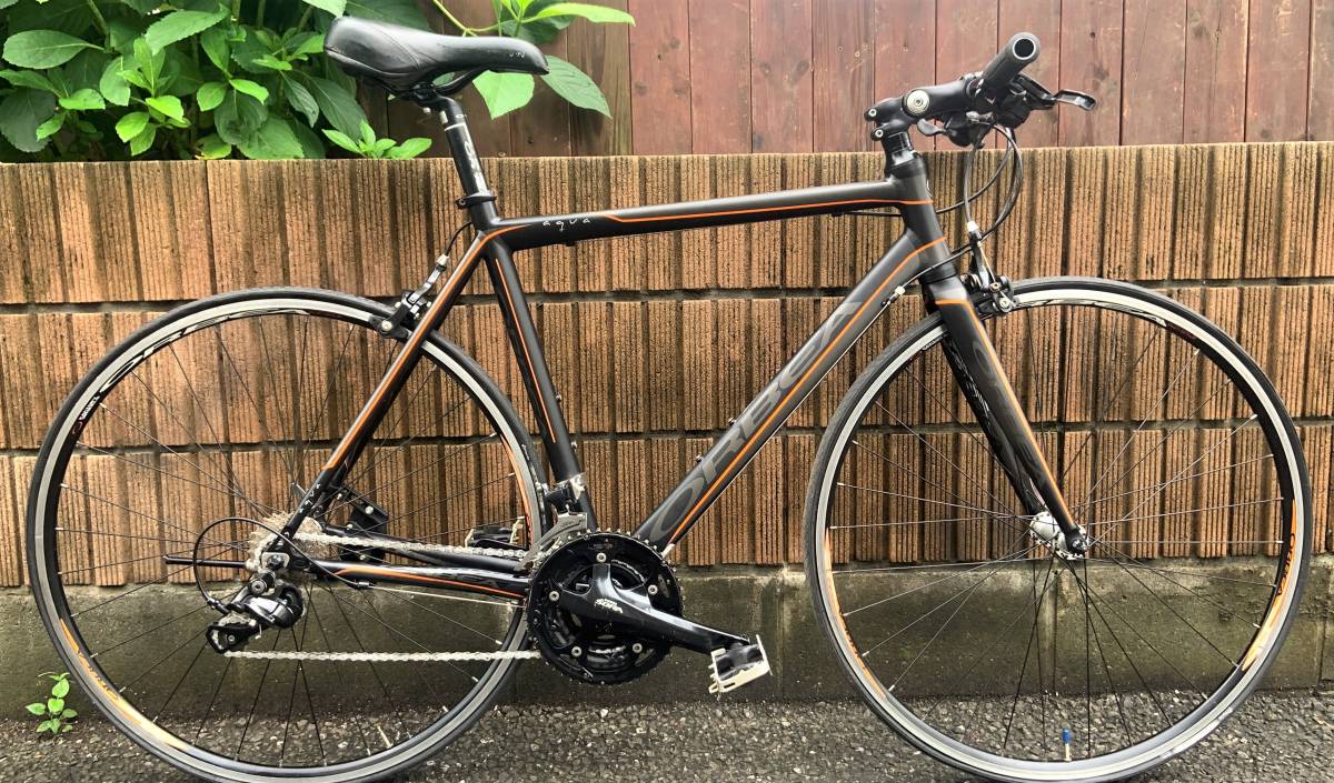 送料無料，定番 点検込み クロスバイク ORBEA aqua カーボンフォーク 3&times;9速 700c(Mサイズ)｜売買されたオークション情報、yahooの商品情報をアーカイブ公開 - オークファン Mサイズ