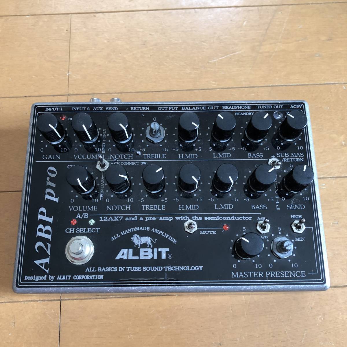 ALBIT A2BP PRO ベースプリアンプ ALBIT A2BP Pro MarkⅡをご ALBIT A2BP PRO ベースプリアンプ ALBIT A2BP Pro MarkⅡをご