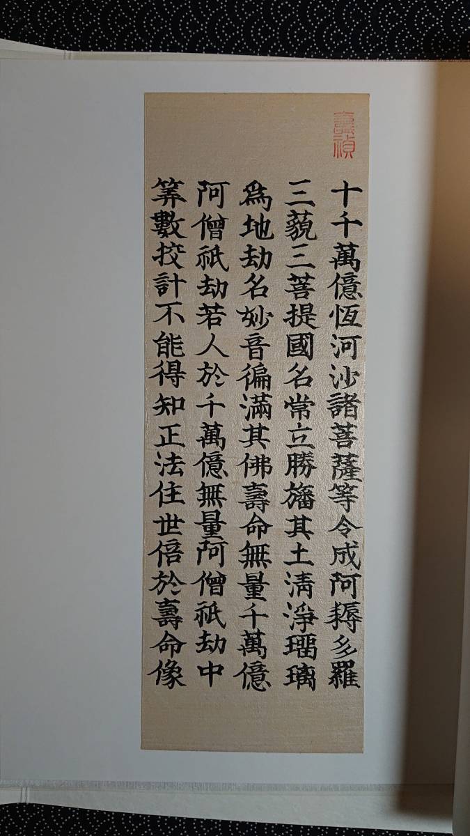 ④元禄11年(1698年)「法華経」柏木素龍　自筆、古筆(古切)　第9授学無学人記品