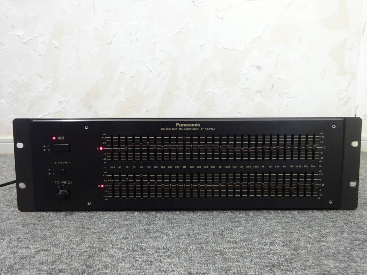 高品質，新作 Q4904 Panasonic SH-GE505Z グラフィックイコライザー(イコライザー)｜売買されたオークション情報、yahooの商品情報をアーカイブ公開 - オークファン イコライザー