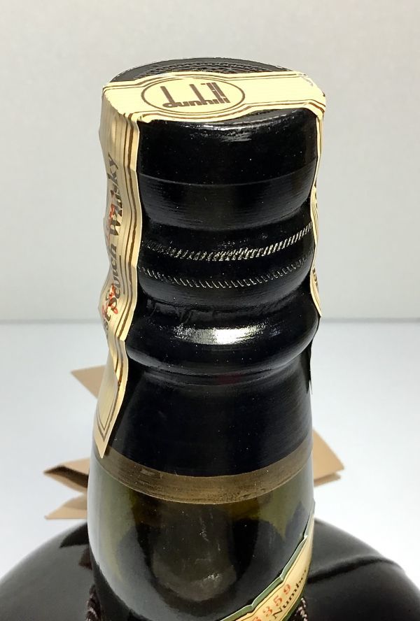 ☆~未開栓　dunhill　ダンヒル　オールドマスター　ファイネスト　750ml　箱・タグ付き~☆ オールドマスター ダンヒル dunhill 未開栓☆AY35086 箱付 43%