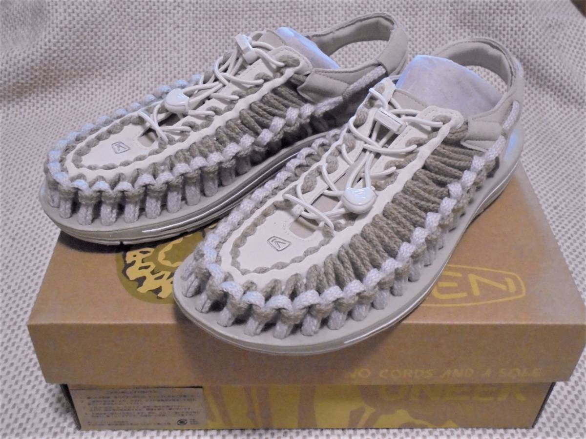 激安大特価，安い キーン ユニーク フラット アウトドアサンダル KEEN UNEEK FLAT Safari/Silver Birch 9.5us 夏物処分(27.5cm)｜売買されたオークション情報、yahooの商品情報をアーカイブ公開 - オークファン 27.5cm