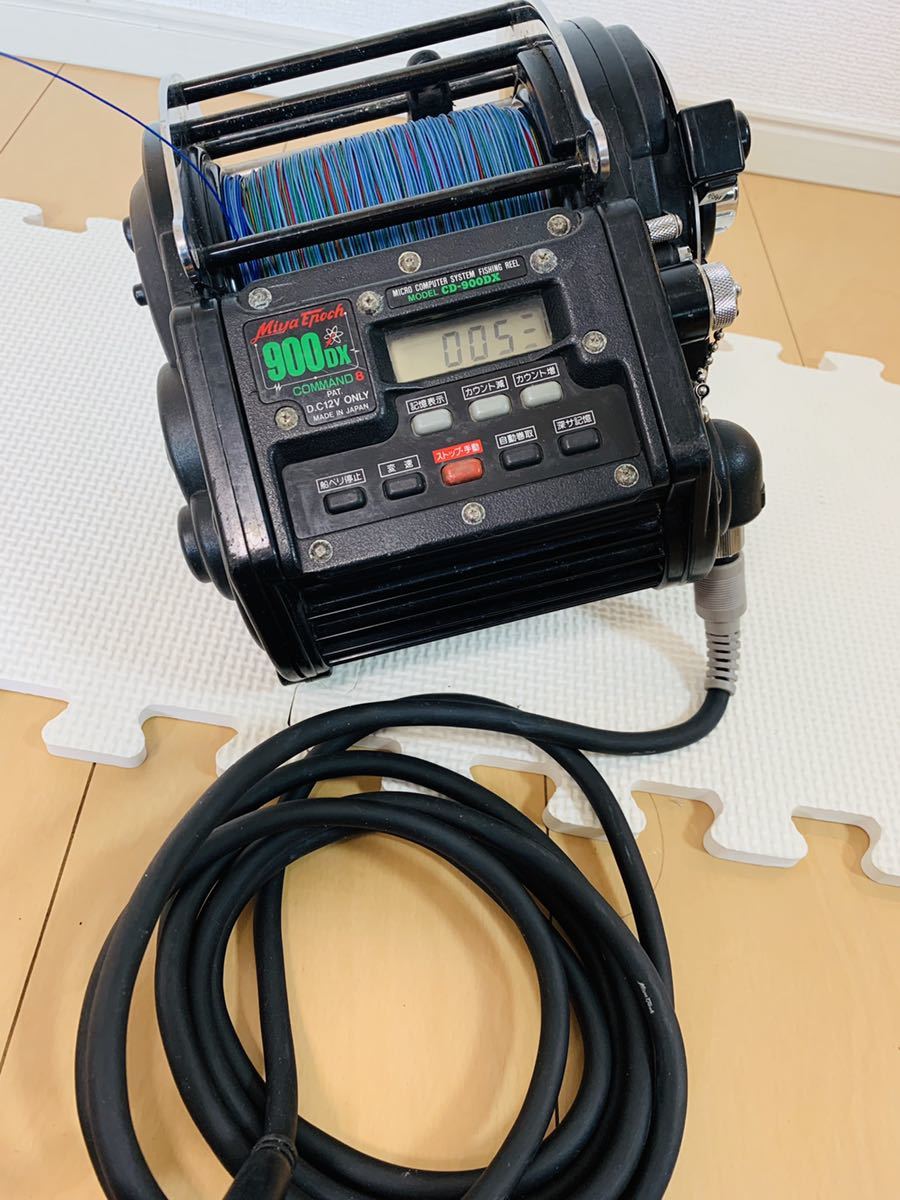 Miya Epoch 電動リール CD-900DX 900DX ミヤエポック CD-900DX 1000円～ コマンドー 中古電動リール S