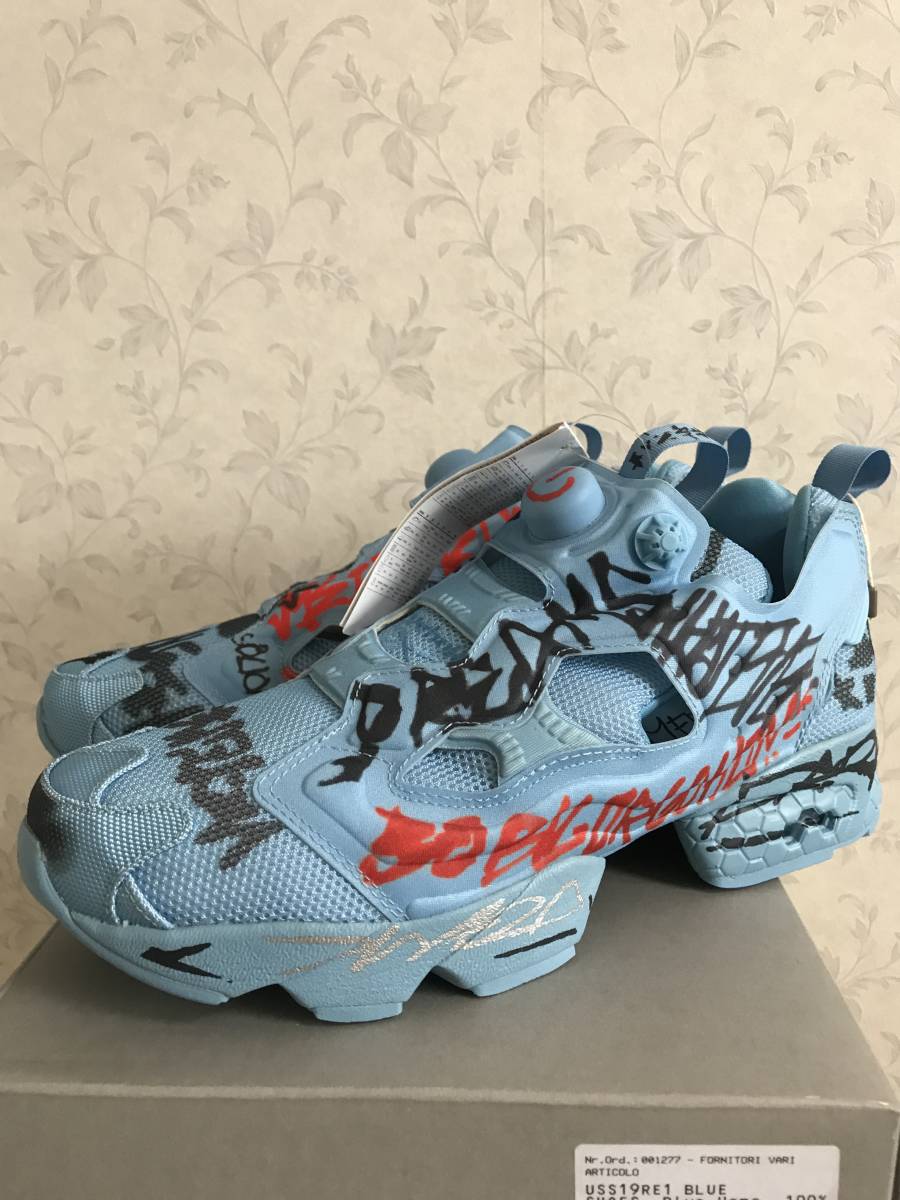 新品 正規品 希少 Reebok pumpfury×VETEMENTS PARIS リーボックポンプ  
