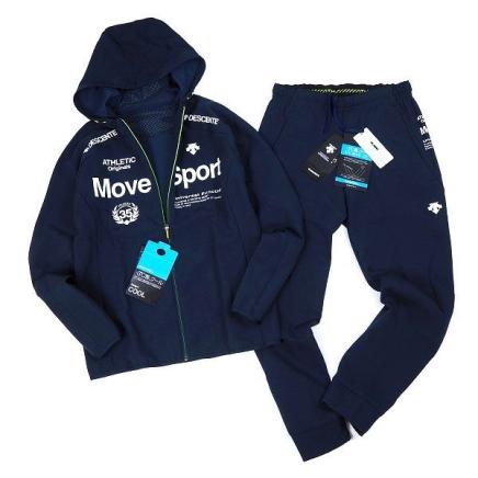 サンスクリーン デサント 上下セットの通販 新品デサント ムーブスポーツ メンズ サンスクリーンACTIVE -デサントストア-DESCENTE SUITS - セットアップ（上下） ジャージ上下 STORE- サンスクリーンジャケット SUNSCREEN レディース