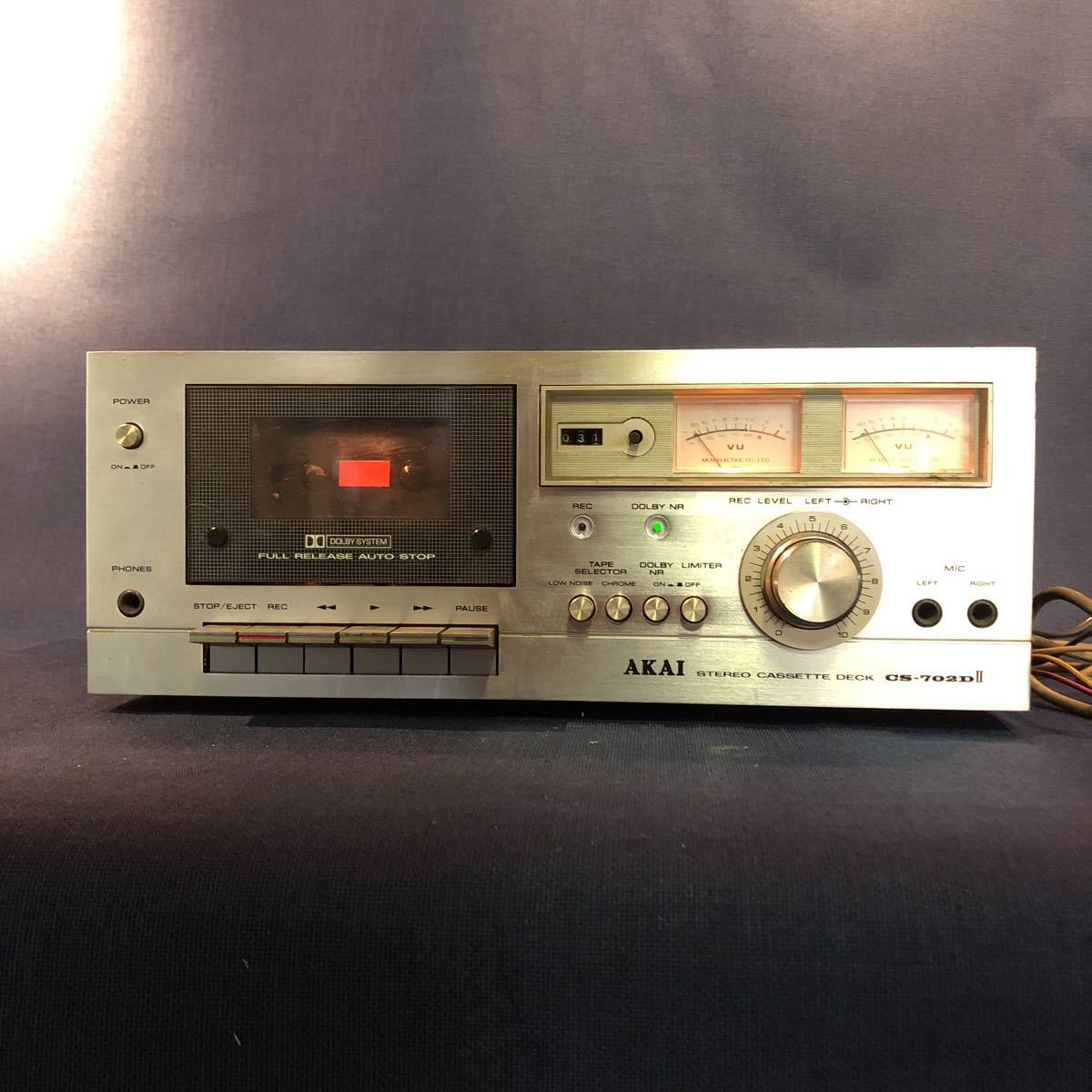 アカイ 赤井電機 AKAI ステレオ A&D カセットデッキ GX-Z7100EV
