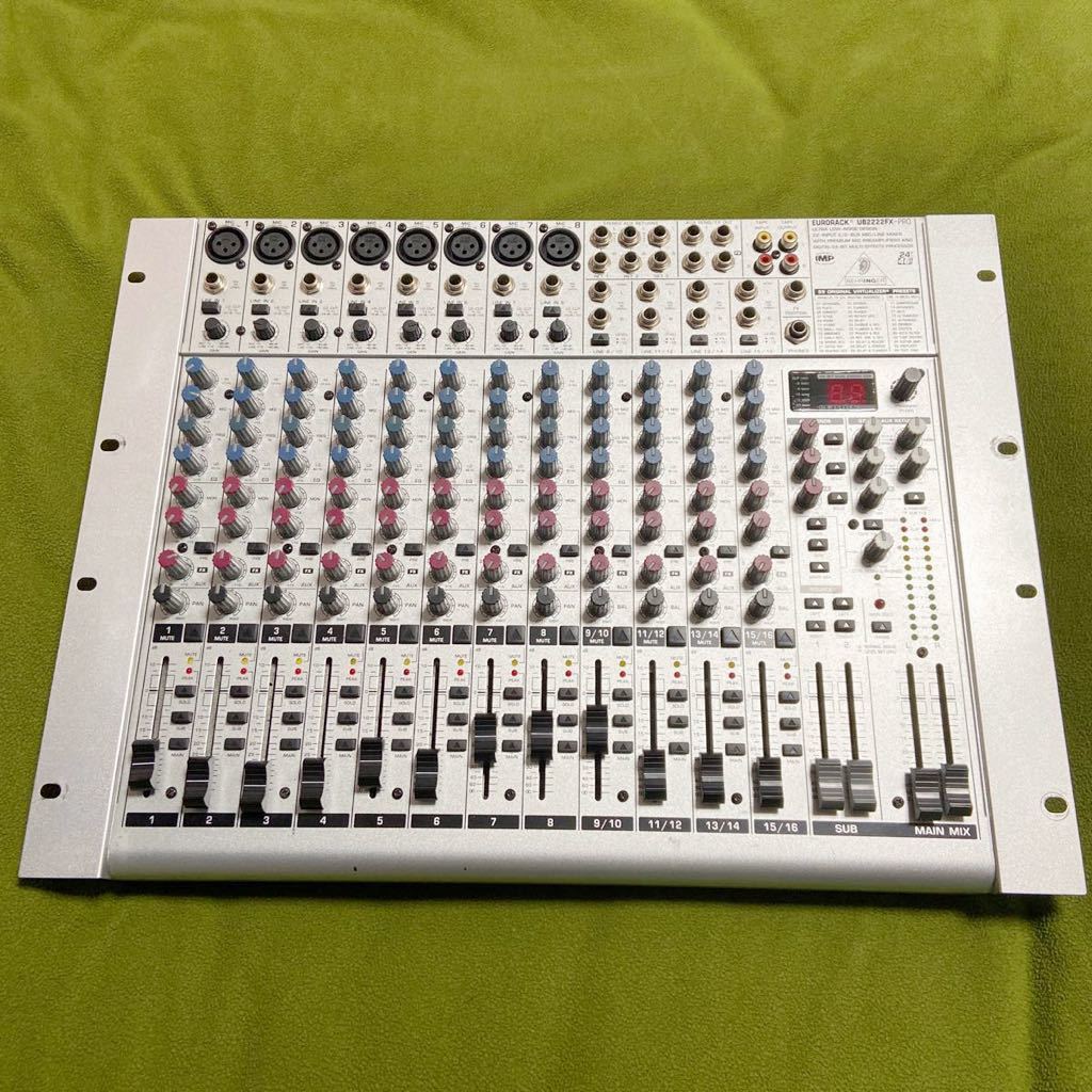 BEHRINGER EURORACK UB2222FX-PRO ミキサー Behringer Eurorack