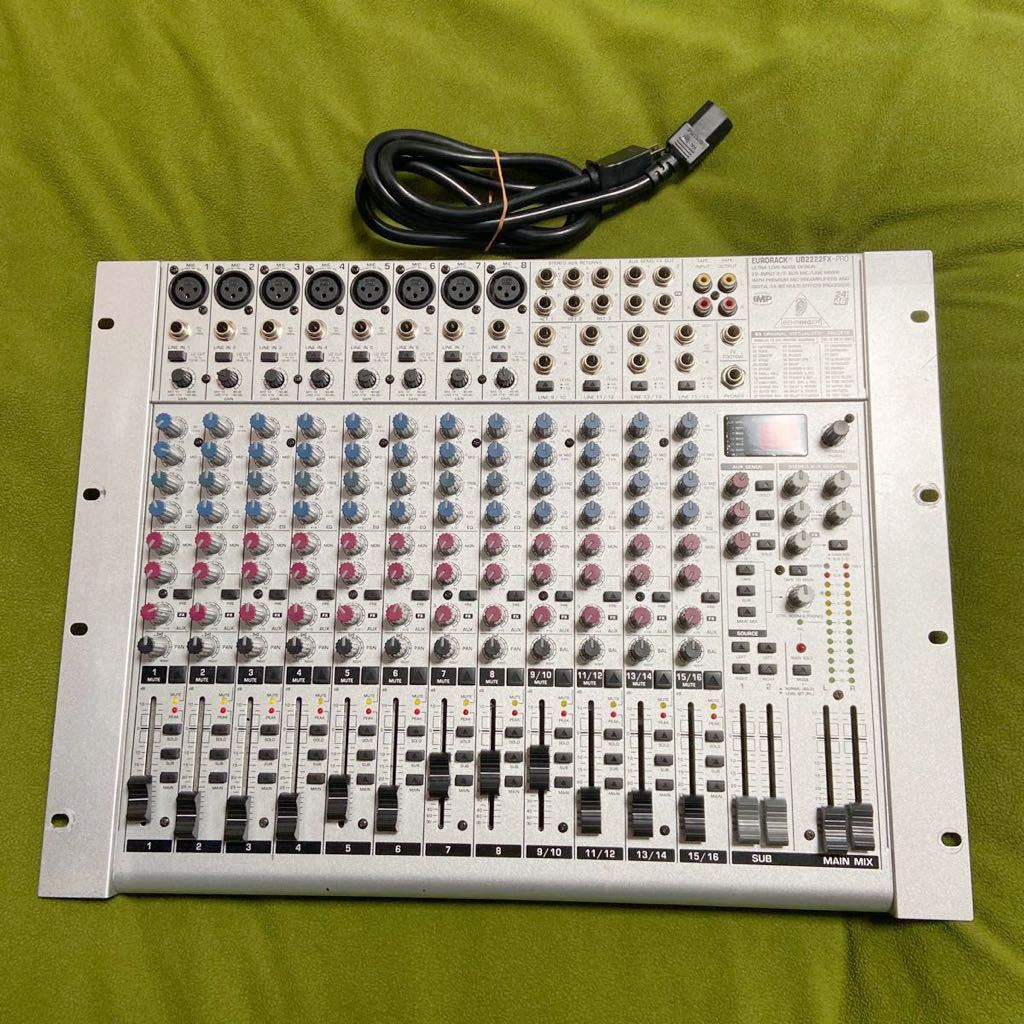 BEHRINGER EURORACK UB2222FX-PRO ミキサー Behringer Eurorack