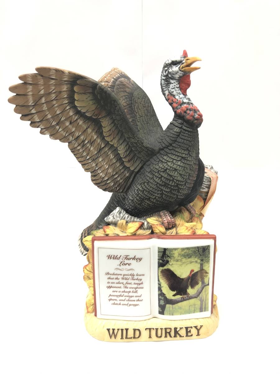 同梱不可 Y-27251 WILD TURKEY シリーズ2 No，4 1982年 七面鳥 未開栓