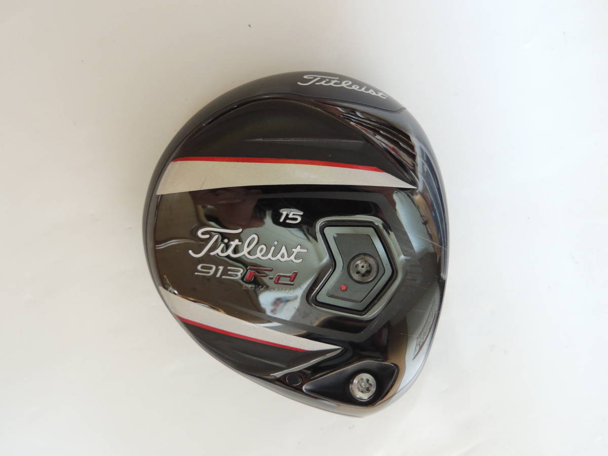人気，限定SALE 3Wヘッド 913F d／LOW SPIN 15&deg; ／タイトリスト Titleist／日本仕様 913 917F TS VG3のスリーブにも装着可(ヘッド)｜売買されたオークション情報、yahooの商品情報をアーカイブ公開 - オークファン 部品