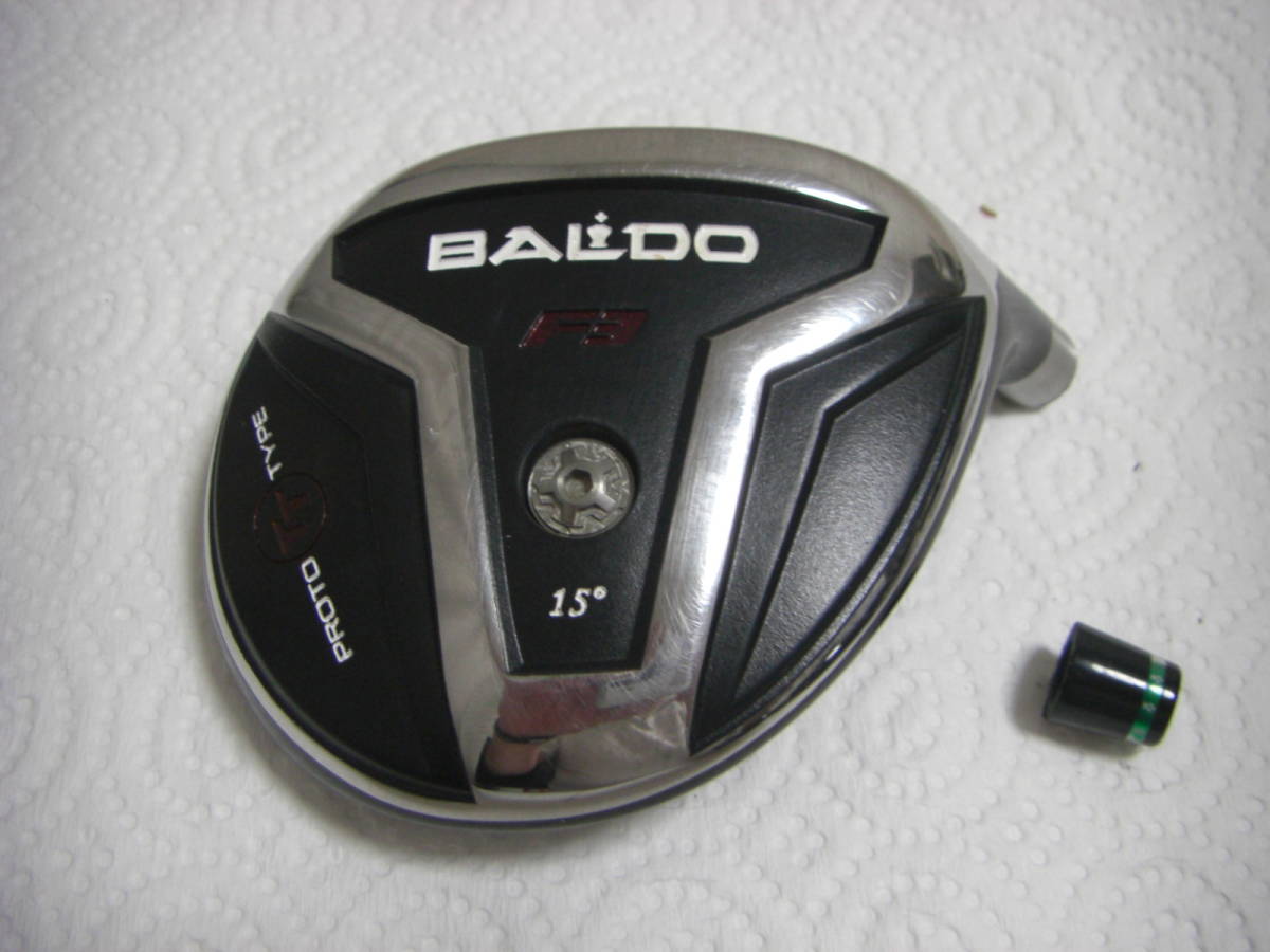 人気，SALE プロの弾道 BALDO TT PROTOTYPE/F3/15度/飛ぶ 綺麗ヘッド単 L48(ヘッド)｜売買されたオークション情報、yahooの商品情報をアーカイブ公開 - オークファン 部品
