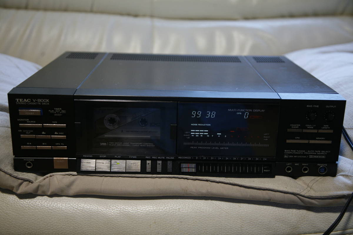TEAC V-800X　カセットデッキ 動作品！ TEAC V-800X カセットデッキ 動作品！ 【公式通販】
