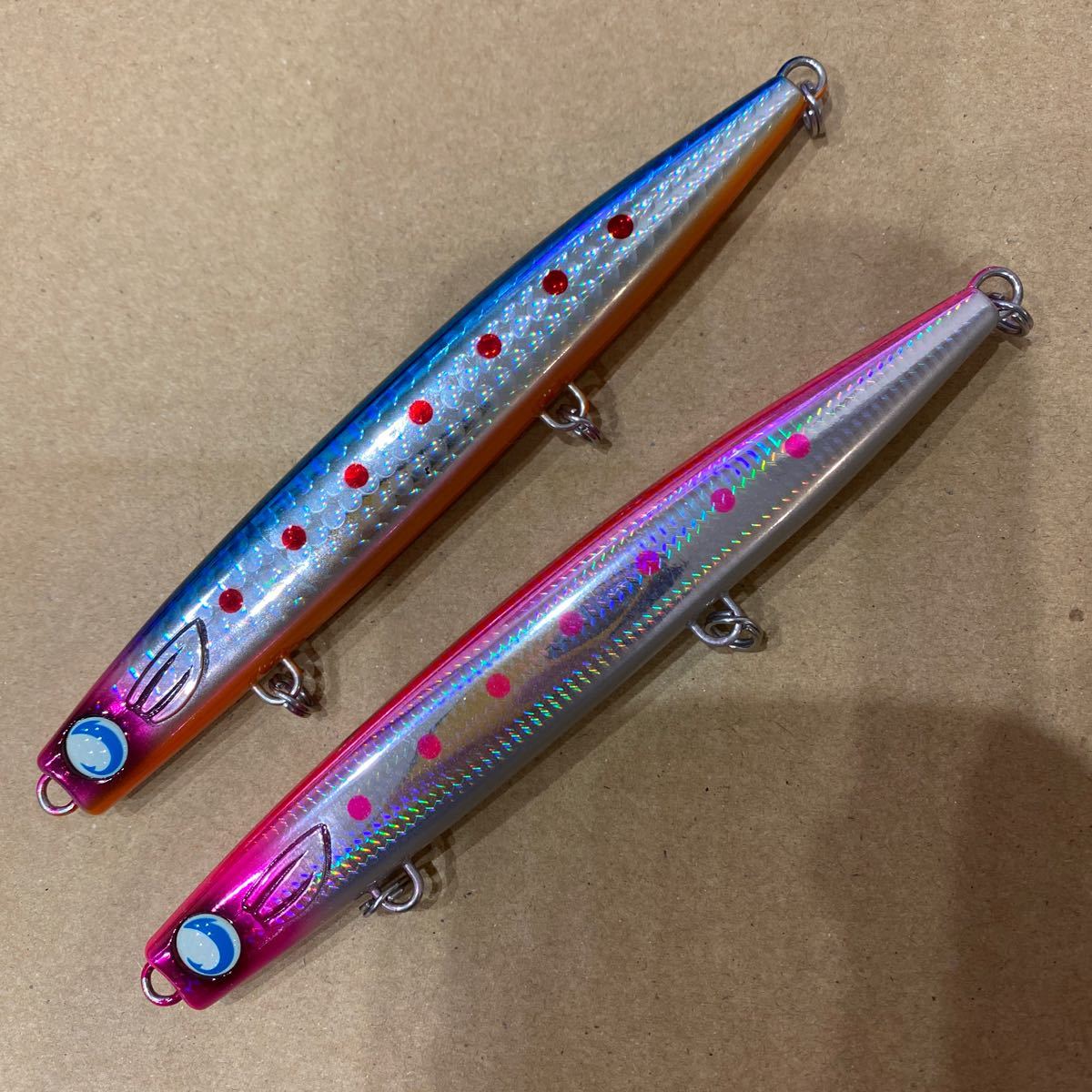 格安，限定セール ジャンプライズ かっ飛び棒 １３０ＢＲ ラトル 色 2本セット D2 シーバス ヒラメ ソルト ルアー 同梱可(ミノー)｜売買されたオークション情報、yahooの商品情報をアーカイブ公開 - オークファ 海水
