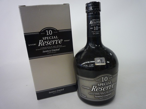 X313-N8-1574 SUNTORY SPECIAL Reserve サントリー スペシャルリザーブ 10年 ウイスキー 750ml 43% 箱付 未開栓 現状品⑬(日本)｜売買されたオークション情報、yahooの商品情報をアーカイブ公開 - オークフ 日本