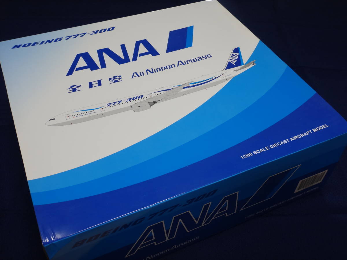 ☆ANA 全日空☆777-300 B777☆Special marking Wind 風塗装☆JA751A 1/
