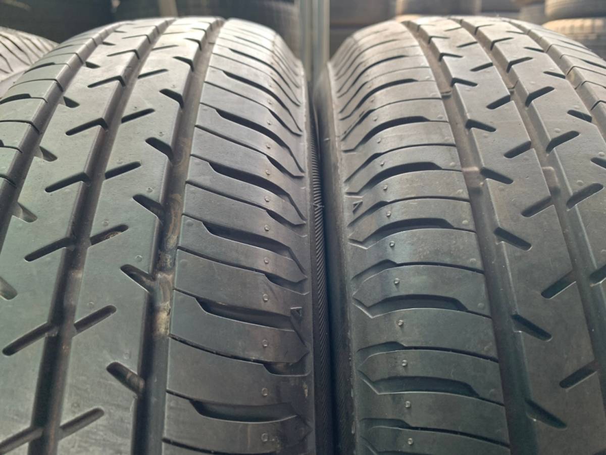 トーヨー　スタッドレス　バリ山　155/65R14 中古4本　25年製　送料込み 2026年最新Yahoo!オークション -バリ山スタッドレスタイヤの -タイヤ溝