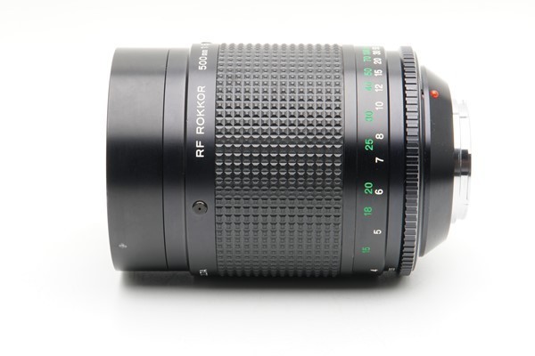 Minolta 500mm RF - Rokkor-X Lens Mirror Review Used f8 MINOLTA