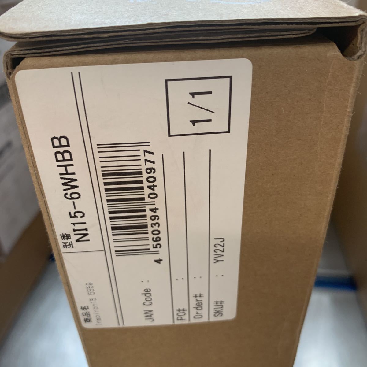 新品 DELL Inspiron15 5000 NI15-6WHBB [ブラック] 15.6 インチ