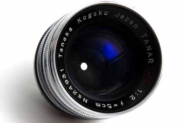 TANAR 5cm Tanaka 田中光学 F2 H.C. Kogaku タナー L39マウント 近江