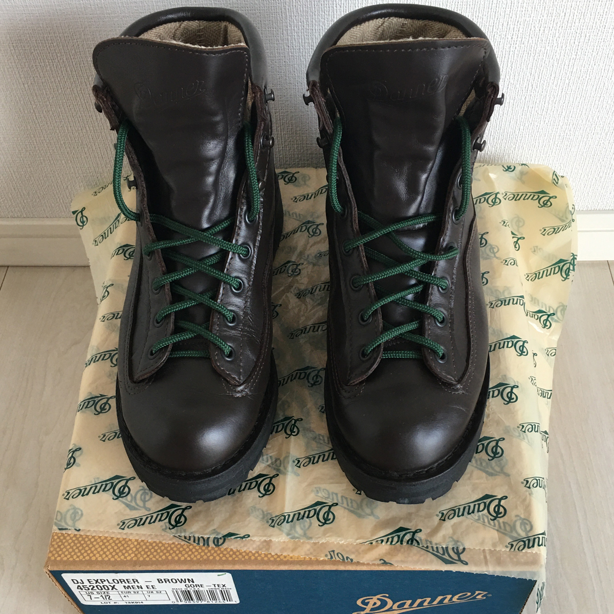 送料無料 即決価格 Danner EXPLORER 45200X US7 1/2 25.5-26cm MEN EE Brown GORE-TEX ダナー エクスプローラー ブラウン ゴアテックス DANNER ダナー エクスプローラー Mens D-45200X｜アウトドア ゴアテックス