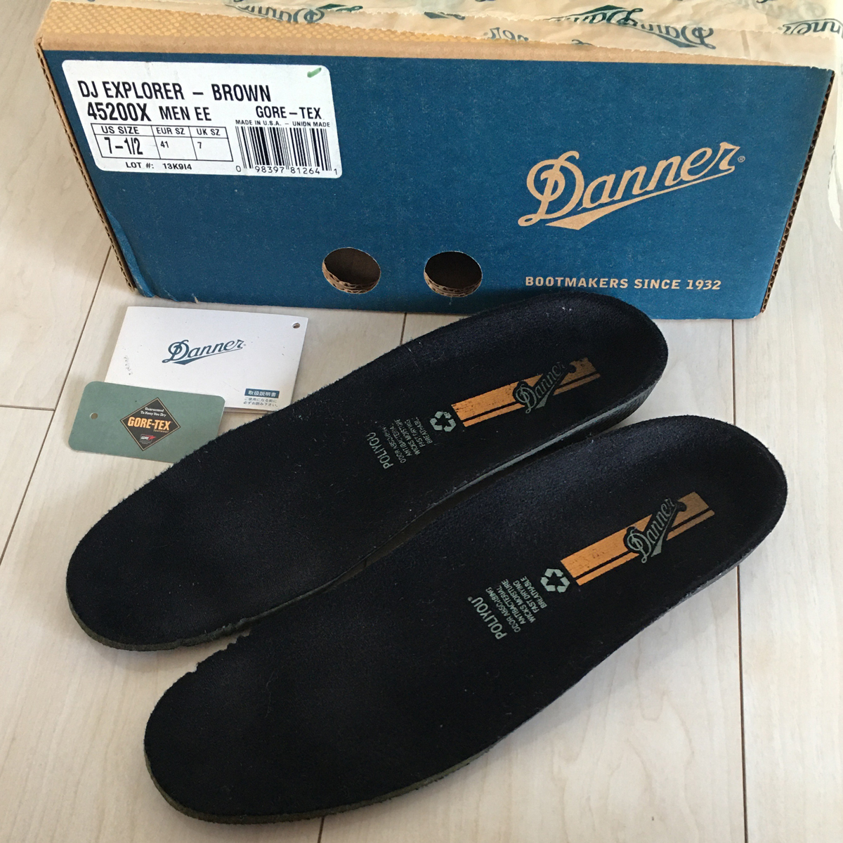 送料無料 即決価格 Danner EXPLORER 45200X US7 1/2 25.5-26cm MEN EE Brown GORE-TEX ダナー エクスプローラー ブラウン ゴアテックス DANNER ダナー エクスプローラー Mens D-45200X｜アウトドア ゴアテックス