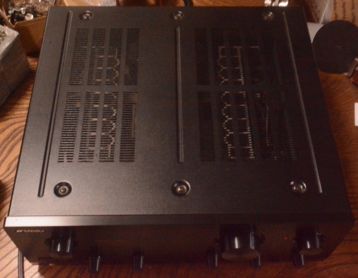 10 28-387719-09 [S] SANSUI サンスイ AU-α607 プリメインアンプ 山水