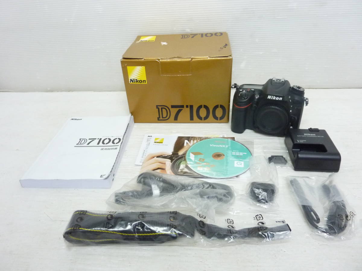 【良品】Nikon D7100 ボディ 箱付 V0998ta 綺麗 Nikon ニコン D7100 ボディ デジタル一眼レフ 元箱付